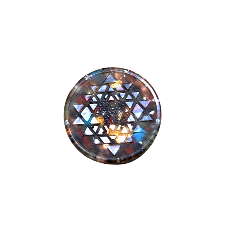 Talisman en orgonite Ø 2 cm
